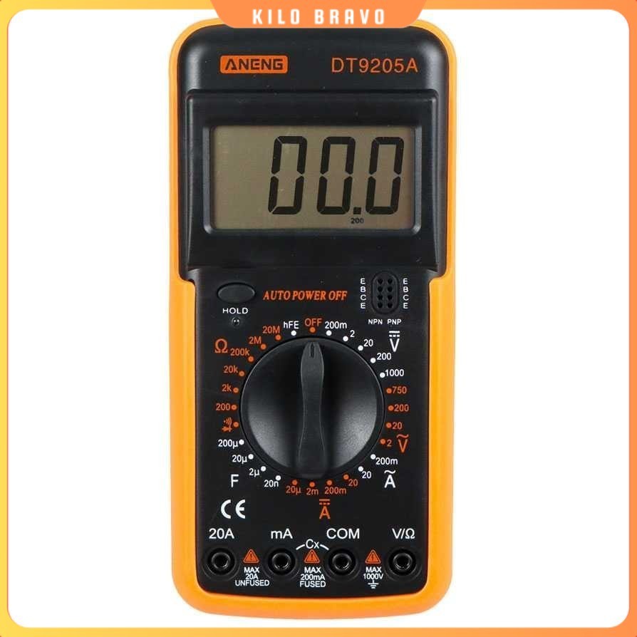 ANENG Digital Multimeter Voltage Tester - DT9205A