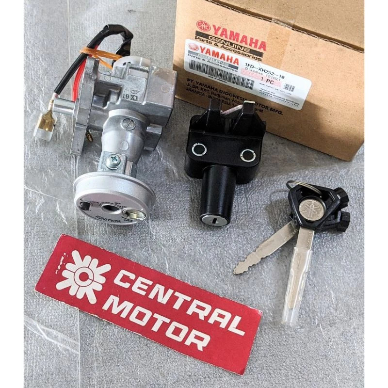 1FD-XH252-10 KUNCI STOP SET VEGA FORCE FI F1 INJEKSI ORIGINAL YAMAHA 1FD-XH252-10 FSX HP 315