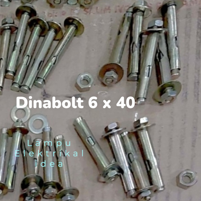 DINABOLT 6 X 40 / DYNABOLT MURAH/ BAUT/ DINABOLT 6X40 MM BRACKET SET