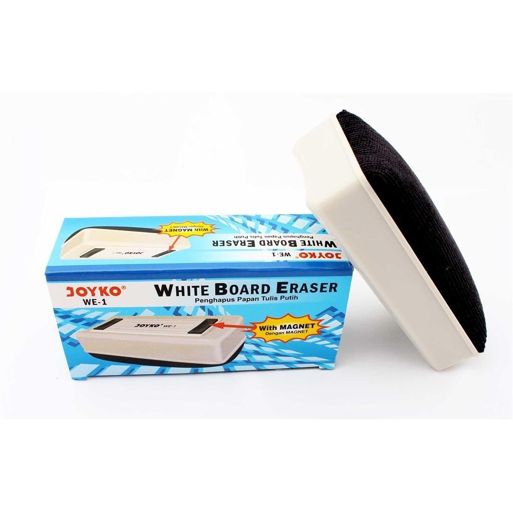 

PENGHAPUS PAPAN TULIS TEMPEL / WHITE BOARD ERASER WITH MAGNET - JOYKO WE-1