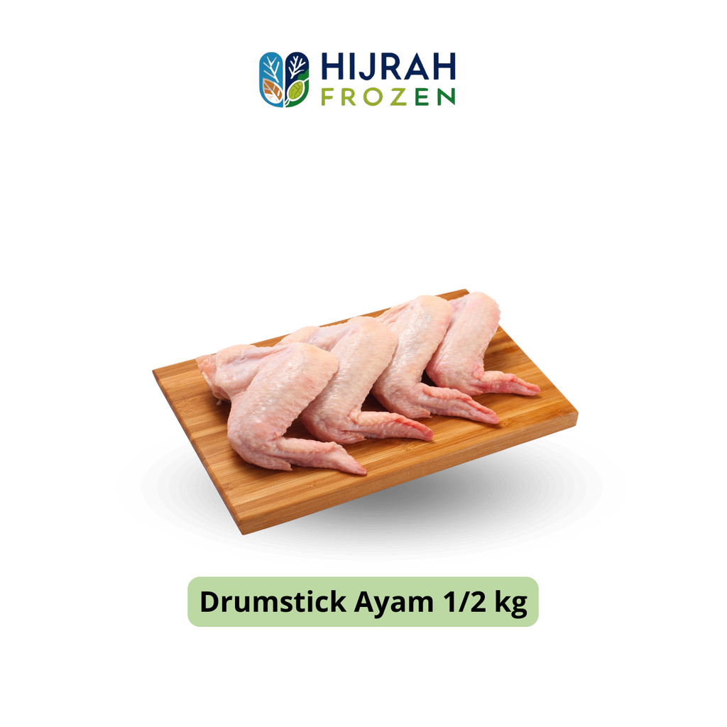 

HIJRAH FROZEN Sayap Ayam Potong / Chicken Wings | Part Ayam Broiler
