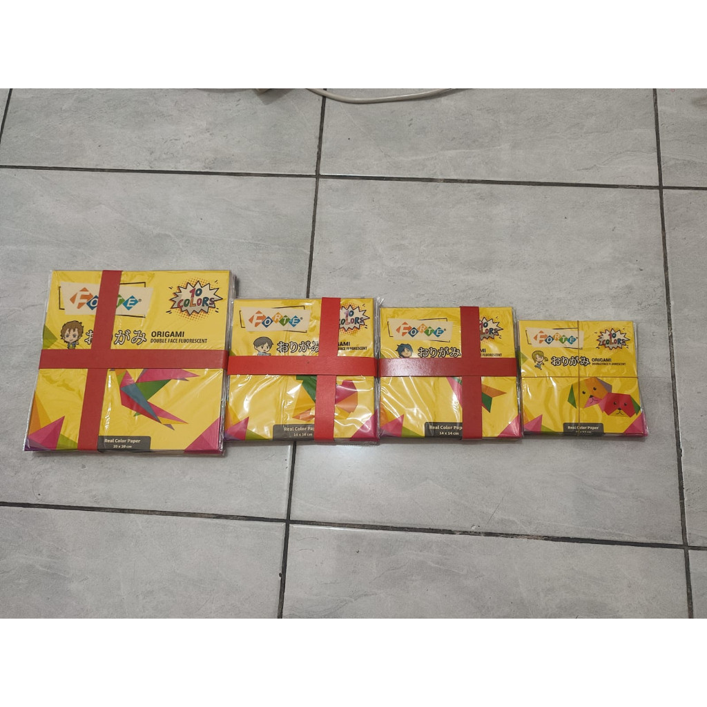 RBP  Kertas Lipat / Origami 2 sisi warna (1 Pack)