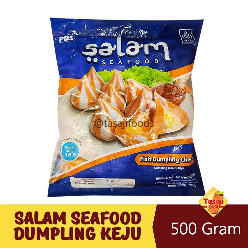 

Salam Seafood Dumpling Keju 500 Gram Olahan Ikan