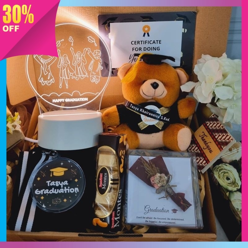 Hampers Lucu Termurah Terlengkap / Hampers Wisuda / Kado Wisuda Graduation Gift