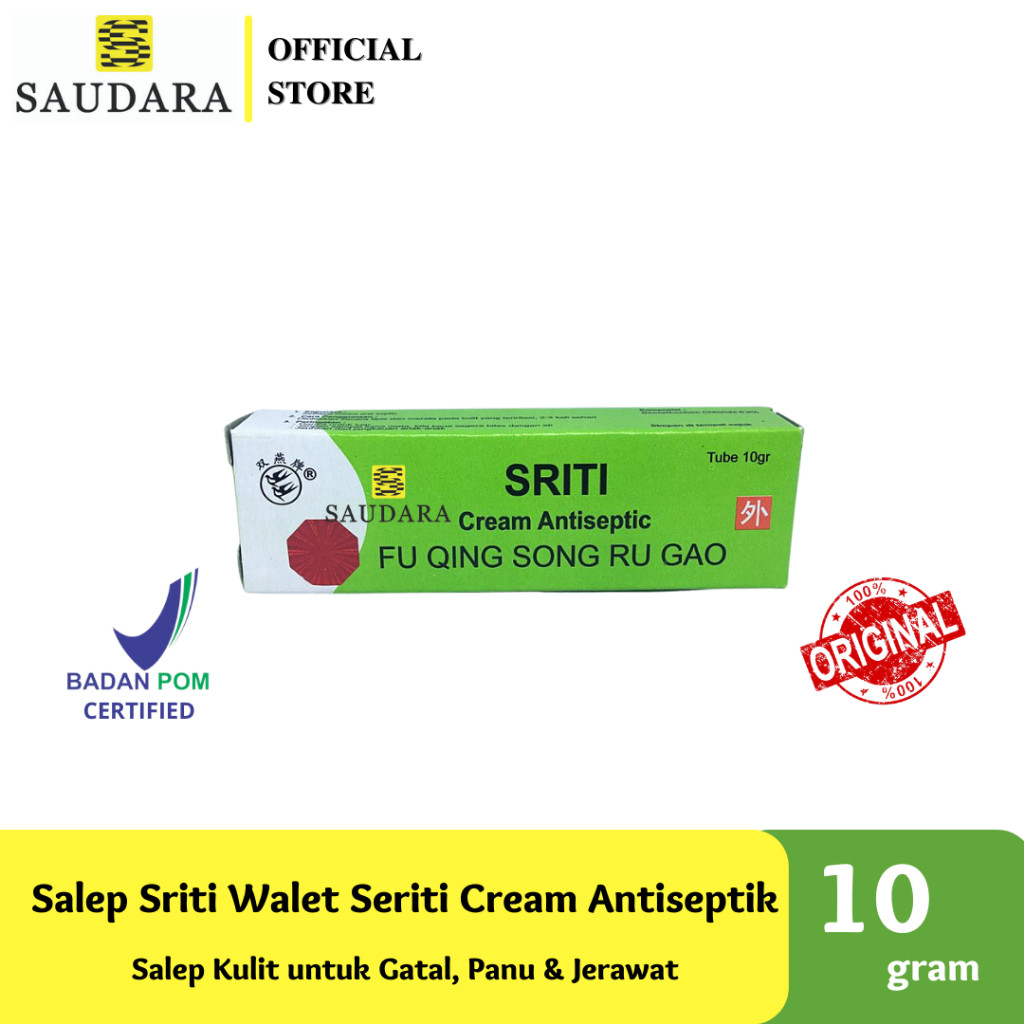 Salep Sriti Walet - Salep Gatal, Panu, Jerawat