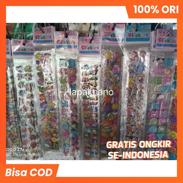 

10 Pc Stiker Panjang