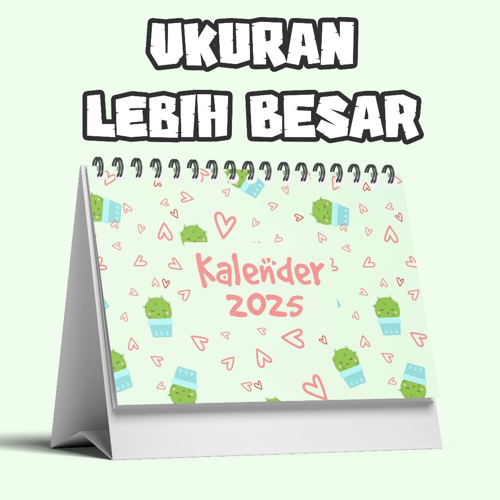 

Kalender meja 2025 murah lucu estetik READY STOCK