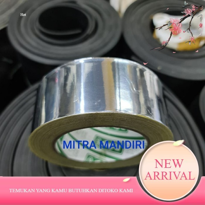 

Aluminium Foil Tape merk 5cm (Lakban Anti Panas)
