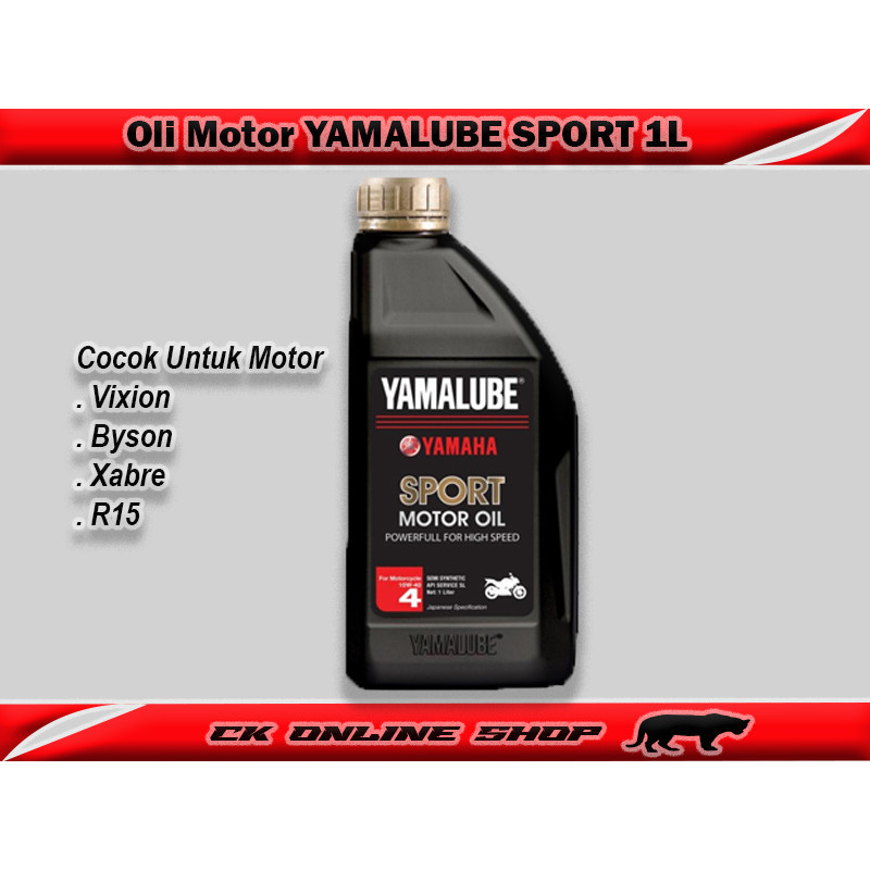 OLI YAMALUBE SPORT UNTUK MOTOR VIXION, BYSON, R15