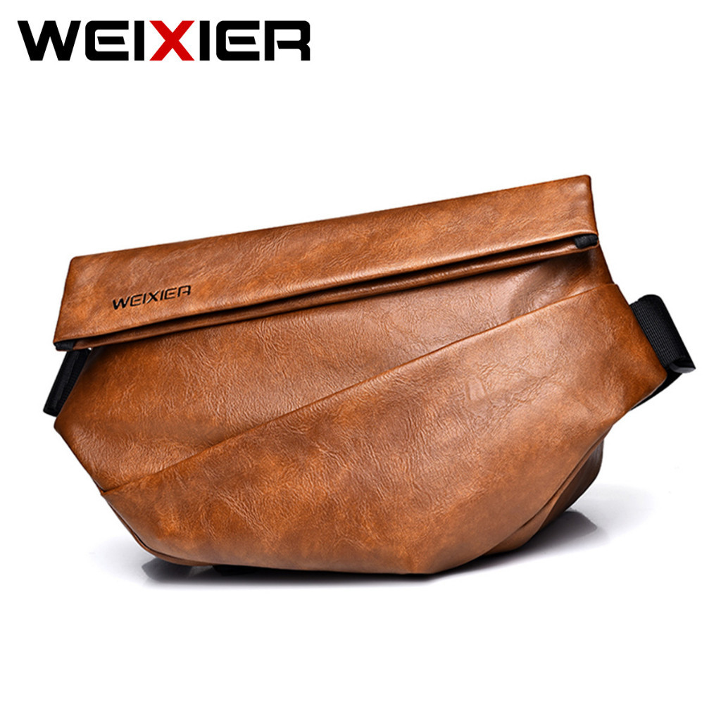 WEIXIER D265 Original Tas Selempang Pria Waist Bag Anti Air
