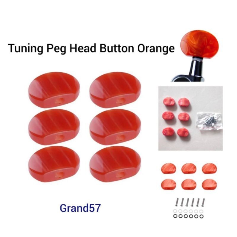 Tuning Peg Head Button Gitar Kepala Dryer Tuning Pegs Machine Head