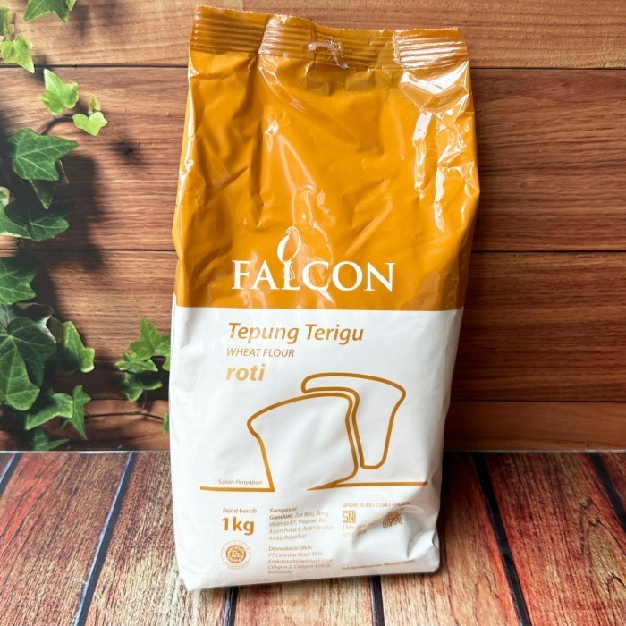 

Falcon Tepung Terigu Khusus Roti - 1KG [PROTEIN TINGGI]