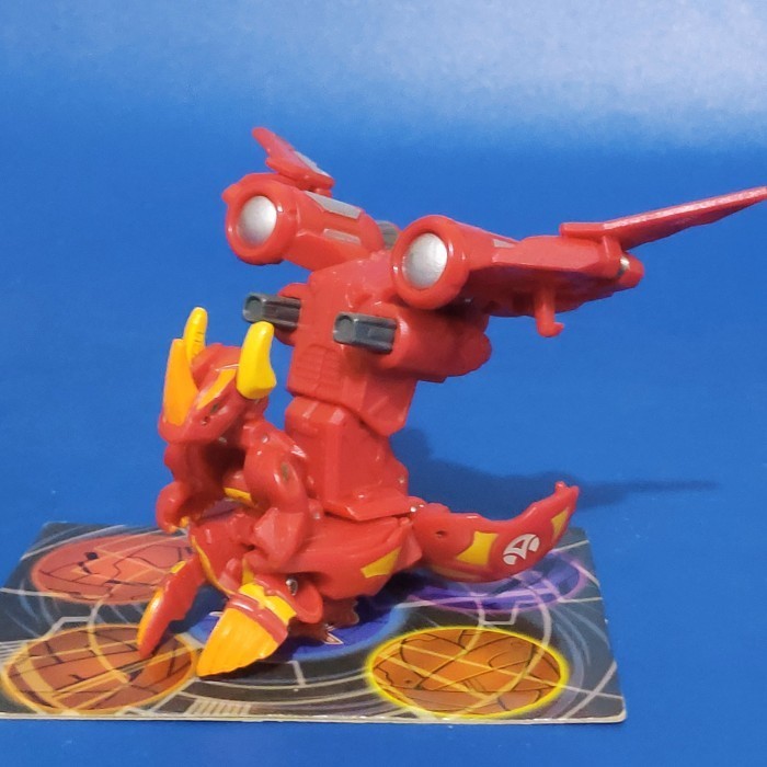 Bakugan Pyrus Helix Dragonoid + Jetkor 2nd SegaToys