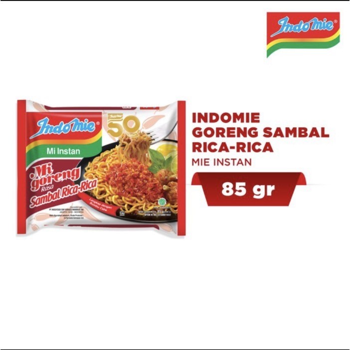 

indomie Sambal Rica Rica goreng - 10 pcs paket