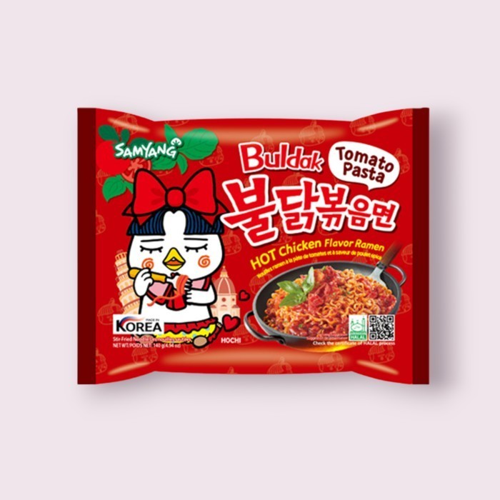 

Samyang Buldak Tomato Pasta Hot Chicken Flavor Ramen Singapore