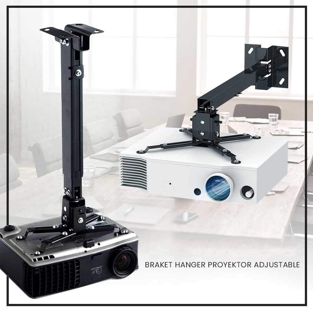 Bracket Monitor / Bracket Jepit Meja  / Bracket TV Monitor LED LCD / Stand Proyektor Hanger Proyekto