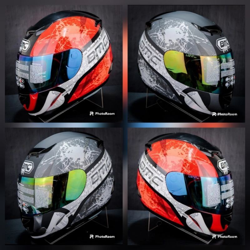 HELM BMC BLADE200 #8 ORIGINAL 100% TERLARIS