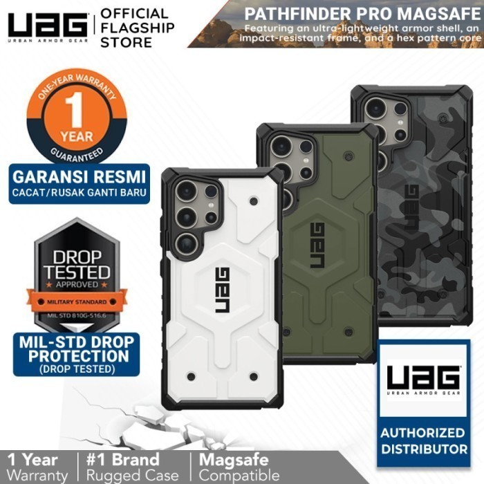 UAG Pathfinder Case Samsung Galaxy S24 Ultra - Magsafe Casing