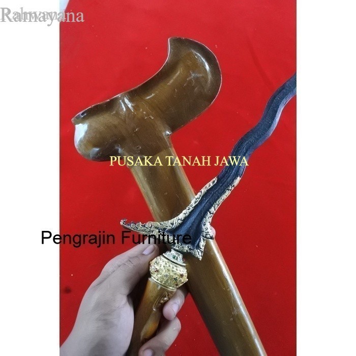 

keris langitan MEGANTORO MEGANTARA kinatah gayaman - antik Antik