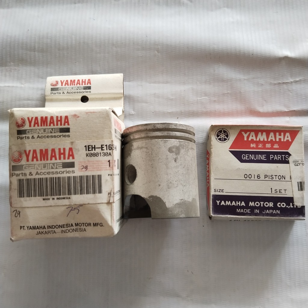 Piston Dan Ring Piston V75, V80 OS 75 Asli Yamaha