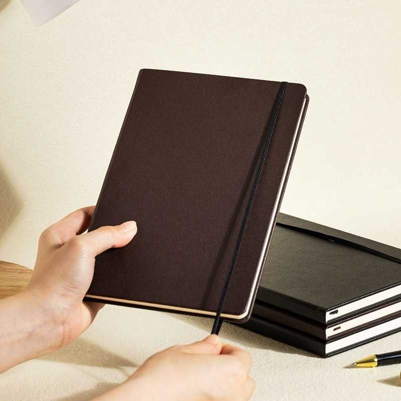 

Buku Tulis Memo Paper Business Notebook Leather Cover A5 - TD102