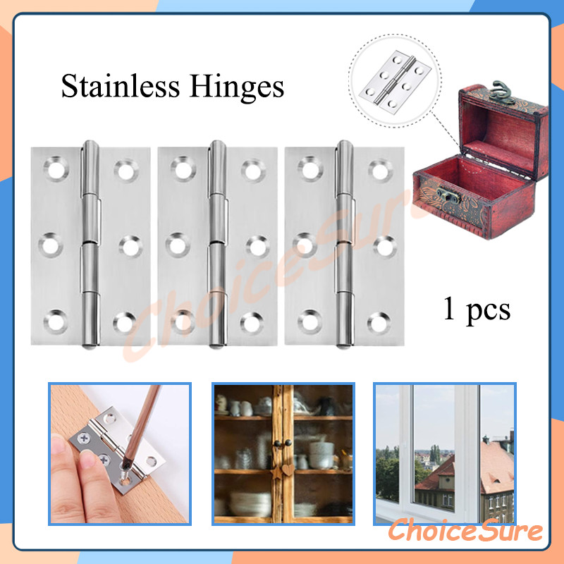 Stainless Hinges / Engsel Pintu Jendela / Engsel Plat Stainless Engsel / Engsel Plat Stainless Steel