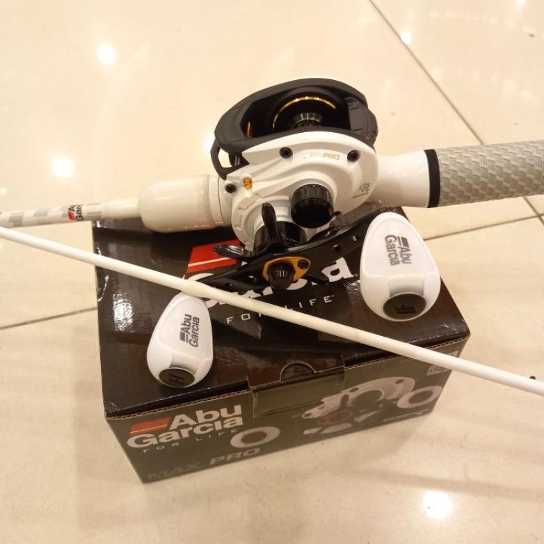 IZK079 Paket BC Abu Garcia / Joran Veritas PLX & Reel Max Pro 4L (Handle Kiri) | 1 set +
