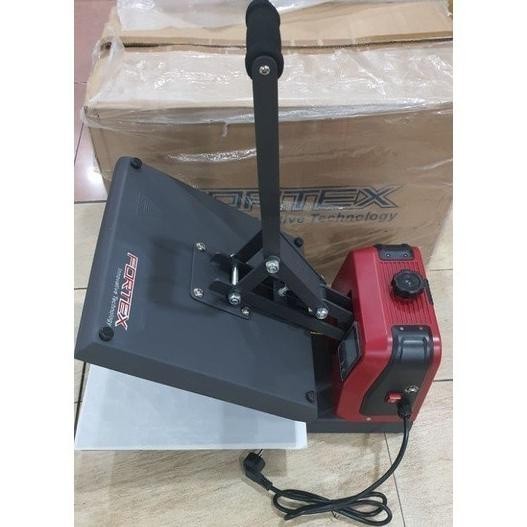 Mesin Press Fortex Sablon Kaos Digital Dtf Dtg Polyflex 38X38Cm