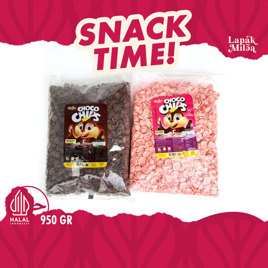 

Simba Choco Chips Bulky - Netto 950gr