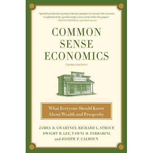 

Common sense economics: what everyone should know.. James D Gwartney