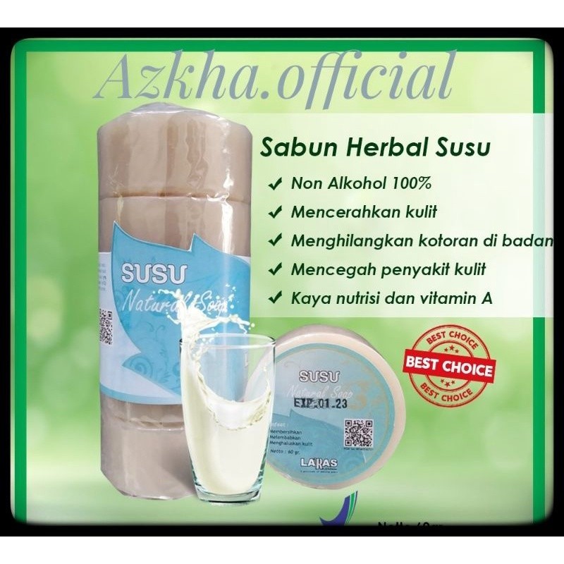 Sabun Susu Pemutih Wajah dan Tubuh