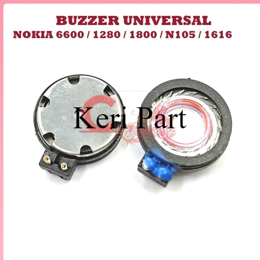 BUZZER UNIVERSAL NOKIA 6600 ~ 1280 ~ 2300 ~ N105 ~ 1800 ~ 1616 ~SPEAKER MUSIK UNIVERSAL UNTUK BERBAG