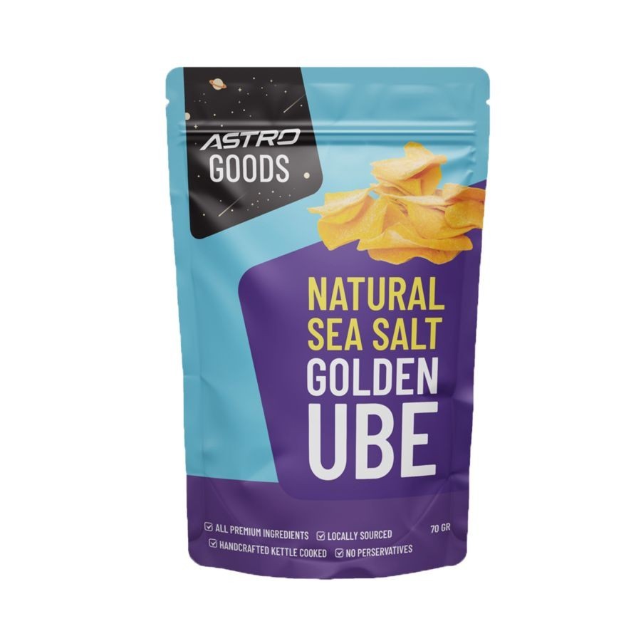 

Astro Goods - Keripik Golden Ube Sea Salt 70 gr