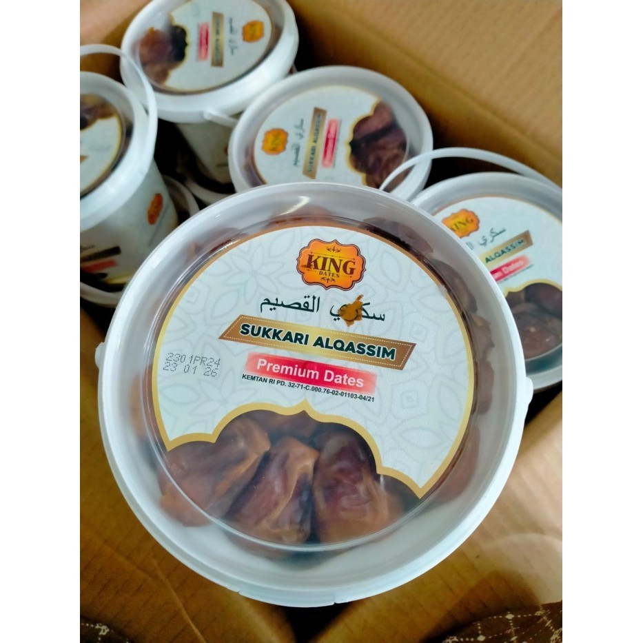 

ATX Kurma Sukari Ranuna 850 Gram Sukkari Premium Dates Ember Original -