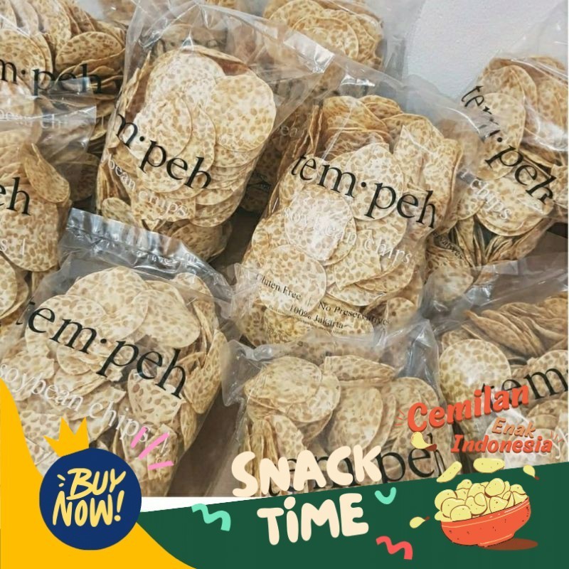 

PROMO SPESIAL Keripik Kripik Tempe 500 gram Kerupuk Gurih Premium