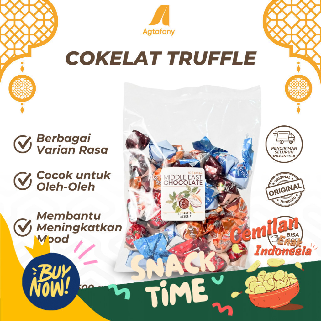 

Special Diskon 1 Kg Coklat Arab Truffle Mix Cokelat Oleh Oleh Haji dan Umroh