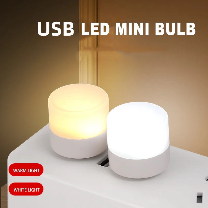 Lampu Led USB Mini / Lampu Mini Led USB Portable Kecil / Lampu Mini