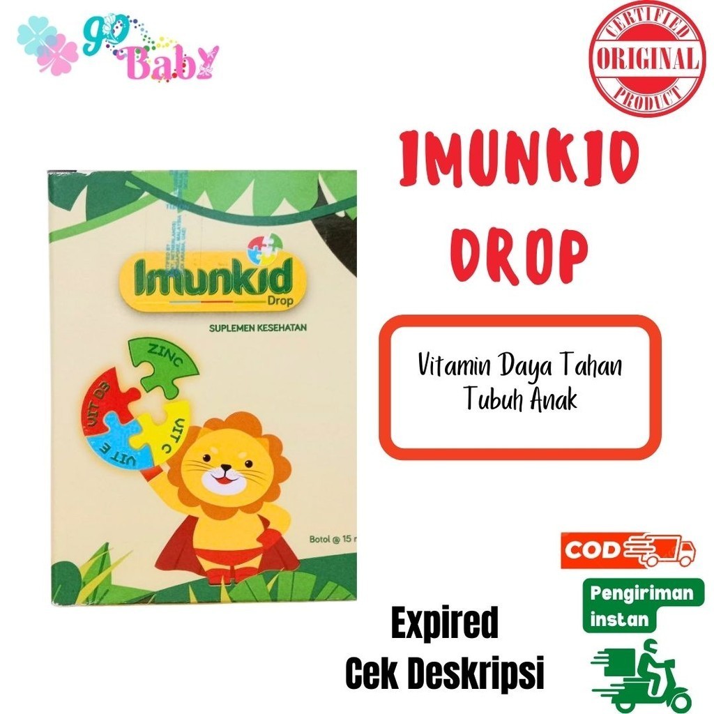 Imunkid Drop & Sirup - Vitamin Daya Tahan Tubuh Anak