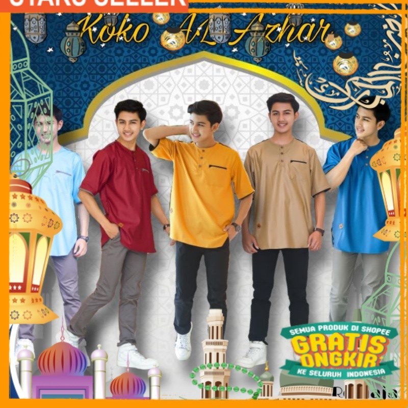 Setelan Baju Koko Kurta Anak Tanggung Usia 10 - 14 Tahun/ Pink Dusty Fanta Merah muda