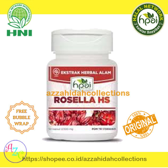 

ROSELLA HS - Herbal Hipertensi Obesitas Kolestrol - HNI HPAI KH-azc0