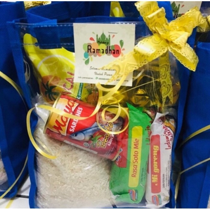 

Paket sembako berbagi