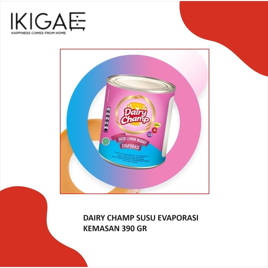 

DAIRY CHAMP SUSU EVAPORASI KEMASAN KALENG