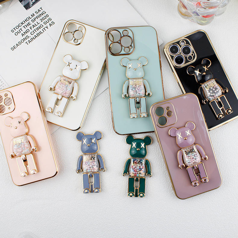 [ PUSATACCHP ] PREMIUM LIST GOLD CROME COLOUR SOFT CASE GLOSSY CASE KILAT WARNA LIST SAMPING + STAND