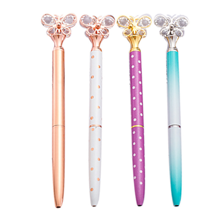 

Xinhao Pena Pulpen Iklan Bentuk Kupu-kupu Pena Bola Siswa Kantor Produsen Profesional untuk Promosi