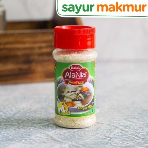 

Alania Kaldu Ayam Non MSG 80 gram Sayurmakmur