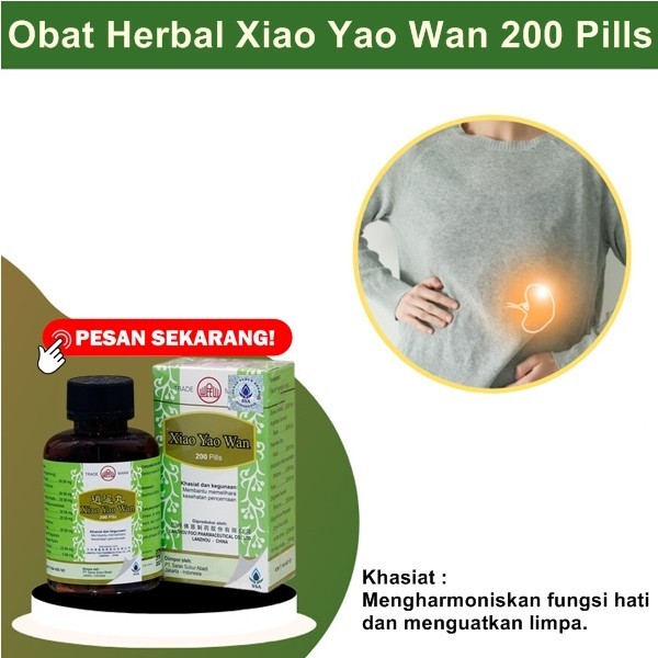 Xiao Yao Wan Obat Hati Dan Limpa Cina Untuk Pembengkakan Limpa BPOM
