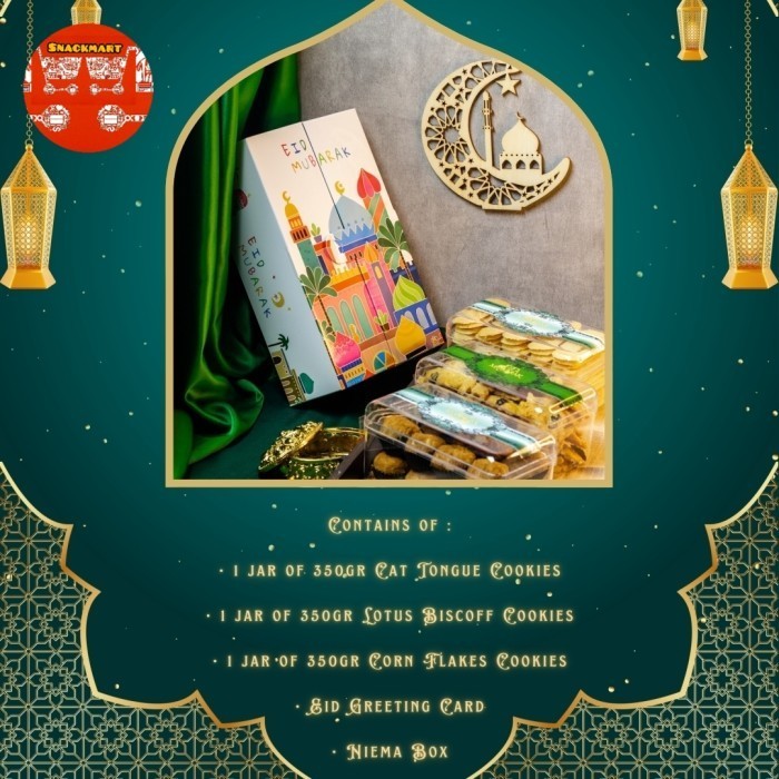 

Ramadhan Hampers Lebaran Premium Idul Fitri Kue Kering Premium Niema