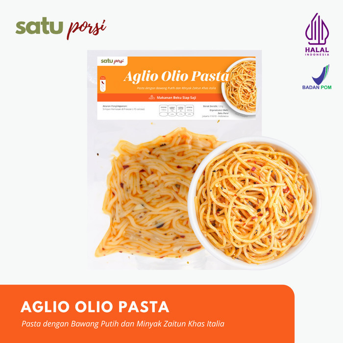 

promosi toko Frozen Food Satu Porsi Aglio Olio