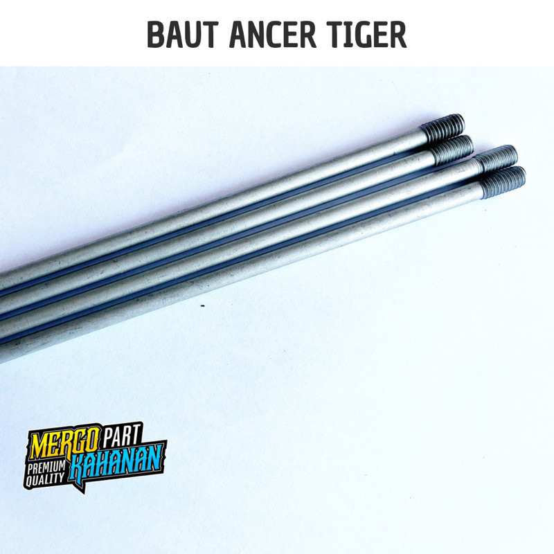 Baut Ancer bureng tiger baut tusuk sate tiger revo burkop tiger Custom Bubut Handmade