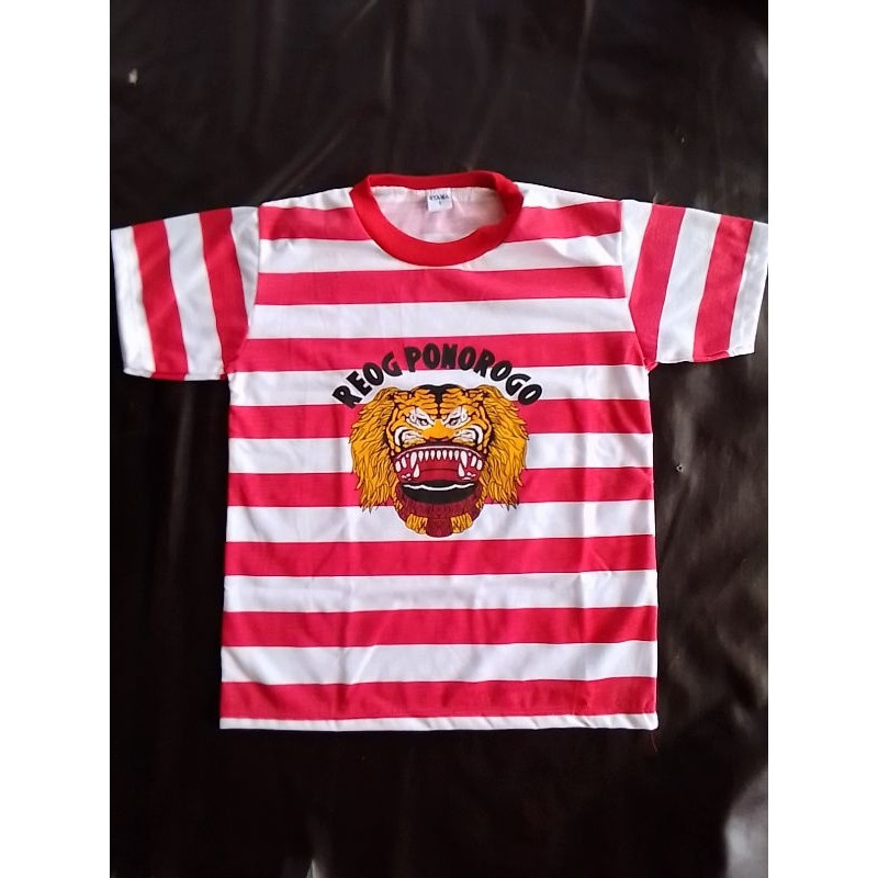 SALE Kaos Reog Ponorogo - Kaos Tradisional - Kesenian Jaranan Reog Ponorogo